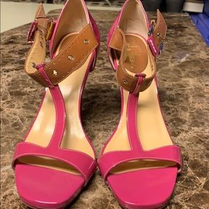 Cole Haan T strap shoes